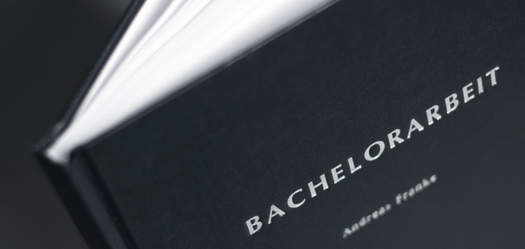 Bachelorarbeit binden und drucken in 24h