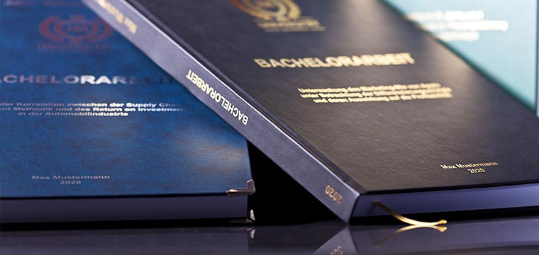 Bachelorarbeit drucken und binden lassen online
