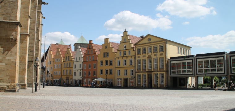 Der Marktplatz in Osnabrück