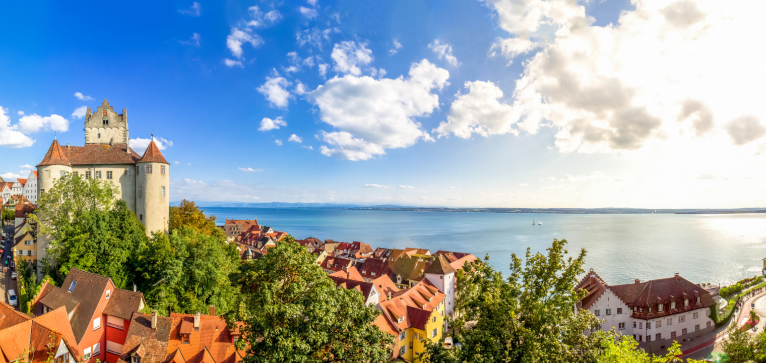 Meersburg, Bodensee, Panorama